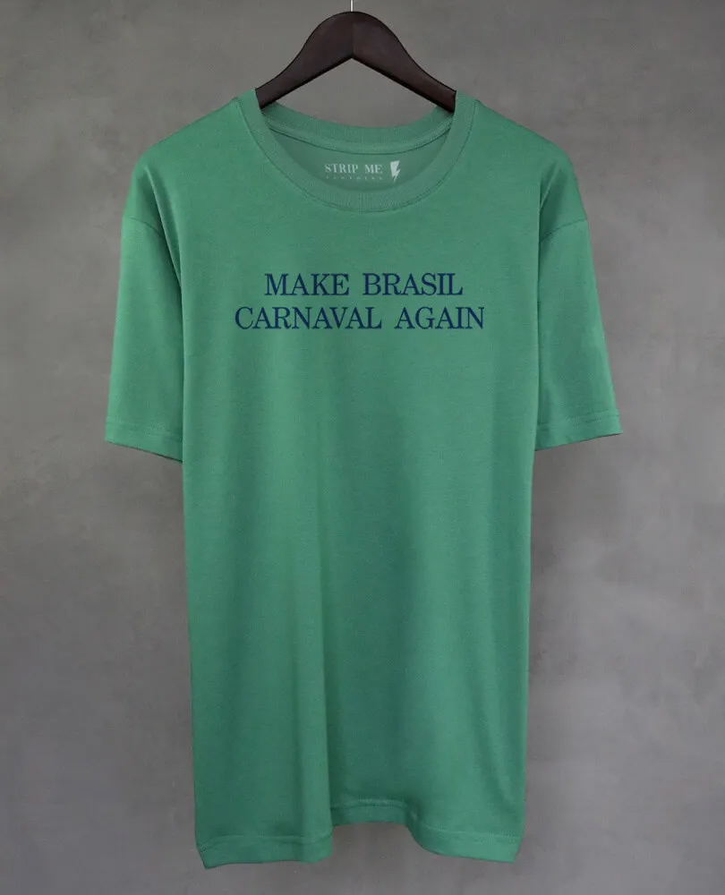 1 Camiseta Carnaval Flork Memes Engraçados Bloco se Não Foss